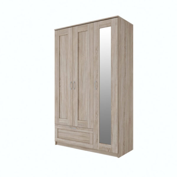SIRIUS combined wardrobe 3 doors and 1 drawer - Image 2