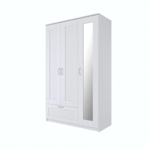 SIRIUS combined wardrobe 3 doors and 1 drawer